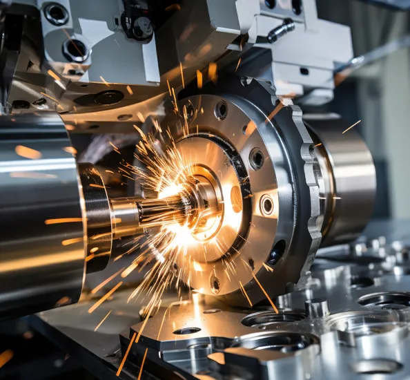 Precision paper packaging production machinery in action